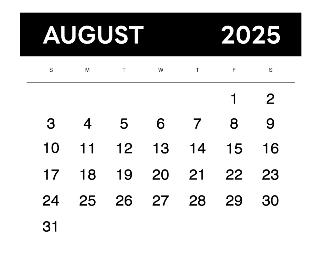 【8月の営業日についてのお知らせ】